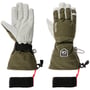 Luvas Heli 5-Finger by Hestra azeitona