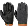 Luvas Deerskin Wool Tricot by Hestra preto