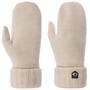 Mitenes Bonnie Knit by Hestra branco creme
