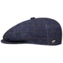 Boné Plano Galvin Windowpane Plaid by Bailey 1922 azul