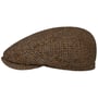 Boné Plano Brayton Harris Tweed Driver by Stetson bege - castanho