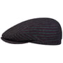 Boné Plano Woolen Stripe Driver by Stetson azul marinho