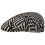 Boné Plano Virtual Grid 507 by Kangol preto - branco