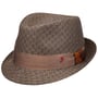 Chapéu de Tecido Salvio Trilby by Alfonso D’Este bege