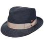 Chapéu de Cânhamo Maleo Trilby by Mayser azul marinho