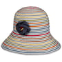 Chapéu de Tecido Colour Stripes by Lierys Gold azul