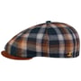 Boné Plano Candiso Check by Lierys Gold castanho - azul
