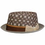 Chapéu de Tecido Harford Pork Pie by Lierys Gold castanho
