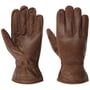 Luvas em Pele Cowskin by Stetson castanho