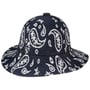 Chapéu Paisley Wide Brim Casual by Kangol azul marinho