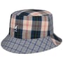 Chapéu de Pesca Plaid Mashup Bucket by Kangol azul claro