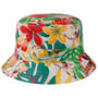 Chapéu de Tecido Tascott Flowers Bucket by Lipodo branco