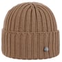 Gorro de Malha com Punho Merino by Lierys castanho claro