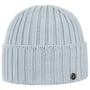 Gorro de Malha com Punho Merino by Lierys azul claro
