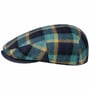 Boné Plano Kent Genola Wool Check by Stetson azul