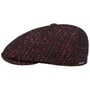 Boné Plano Tuckmill Wool by Stetson azul marinho - vermelho