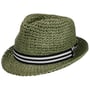 Chapéu de Palha Honalo Trilby Crochet by Chillouts azeitona