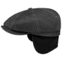 Boné Plano Hatteras Datto Ear Flaps by Stetson preto