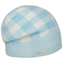 Gorro de Lã Fresada Check Headsock by Seeberger azul