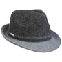 Chapéu de Lã Moída Sabetha Trilby by Seeberger antracite