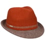 Chapéu de Lã Moída Sabetha Trilby by Seeberger ferrugem
