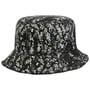 Chapéu de Pano Needlepunch Floral Bucket by Kangol preto
