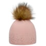 Beanie Nalin Lux Crystal by Eisbär rosa