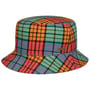 Chapéu de Tecido Colour Check Bucket by Stetson cores mistas