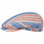 Boné Plano de Linho Colour Stripes by Lierys azul - vermelho