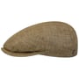 Boné Plano Classic Driver Herringbone by Lierys bege