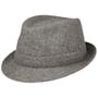 Chapéu de Lã Shetland Wool Trilby by Lierys cinzento