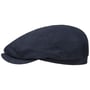 Boné Plano de Linho Kelso Driver by Stetson azul marinho