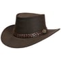 Chapéu de Couro Wallaroo by Scippis castanho
