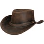 Chapéu de Couro Longford Western by Scippis castanho