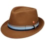 Chapéu de Lã Troy Wolga Trilby by Mayser castanho