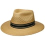Chapéu Panamá Vented Crown Traveller by Stetson bege