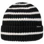 Gorro com Bainha Twotone Stripes by Chillouts preto - branco