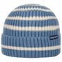 Gorro com Bainha Twotone Stripes by Chillouts azul - branco