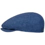Boné Plano de Linho Pandico Driver by Stetson azul - branco