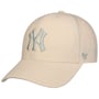 Boné Snapback Yankees Ballpark by 47 Brand verde - bege
