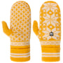 Mitenes Isvik Knit by Hestra amarelo