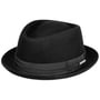 Chapéu de lã Classic Diamond Crown by Stetson preto