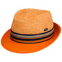 Chapéu de Palha Corinaldo Trilby by Lipodo laranja