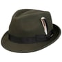 Chapéu de Lã Levamo Trilby by Stetson azeitona