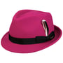 Chapéu de Lã Levamo Trilby by Stetson cor-de-rosa