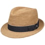 Chapéu de Ráfia New Crochet Trilby by Lierys natureza