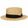 Chapéu Palheta Classic Boater by Lierys natureza - preto