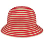 Chapéu de Palha Twotone Braids by Lipodo vermelho