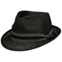 Chapéu de Palha Montreal Trilby by Lipodo preto