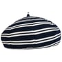 Boina Twotone Stripes by McBURN azul marinho